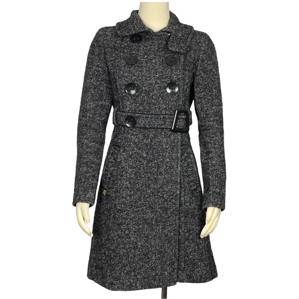 Soia & Kyo double-breasted belted coat